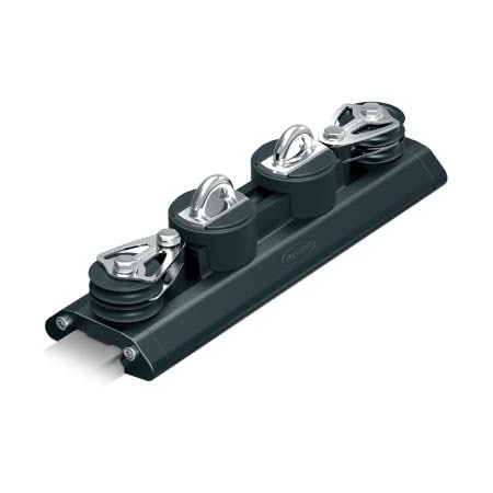 Ronstan S42 Traveller Car 340mm 2x Padeye Control Sheaves RC14215